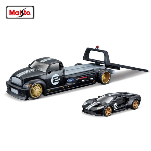 1:64 Maisto Trailer Series Premium Products Alloy Car Model Car Model