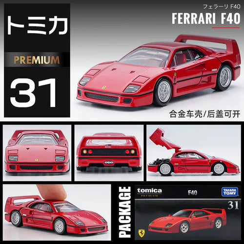 Takara Tomy Tomica Ferrari 1/62 Mini Diecast Alloy Model Car Toys