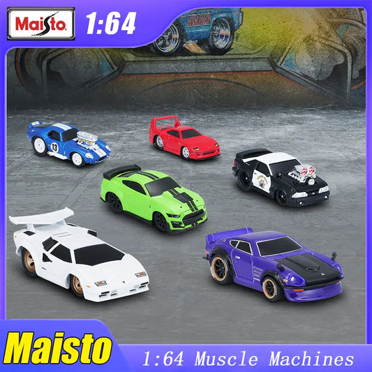 1:64 Maisto Muscle Machines Model Car Cadillac Ford Dodge Chevrolet