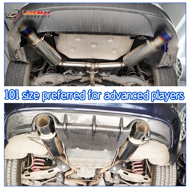 101mm Car Exhaust Pipe HKS Muffler Tail  Pipe Universal High Quality