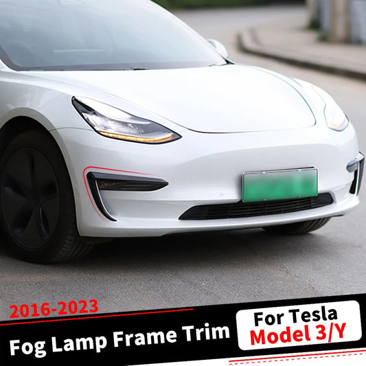 Styling Wide Body Kit Accessories Front Fog Lamp Light Eyebrow Frame