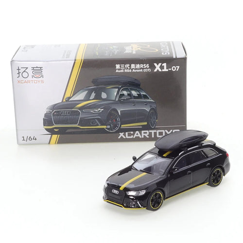 XCARTOYS 1/64 Audi RS6 C7 Black Cars Alloy Toys Motor Vehicle Diecast