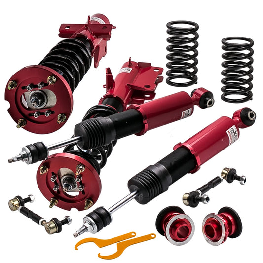 24 Ways Adjustable Damper Coilover Lowering Kit For Ford Mustang S-197