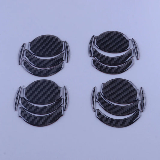 1 Set Carbon Fiber Interior Air Vent Outlet Cover Trim Fit for Nissan