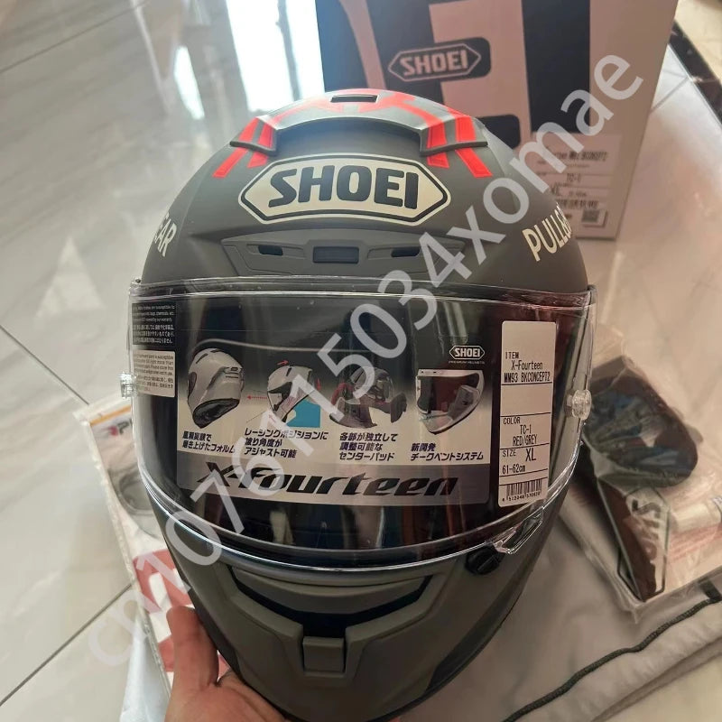 SHOEI X-14 Helmet Black Concept 2.0 X-Fourteen X-Spirit III Full Face