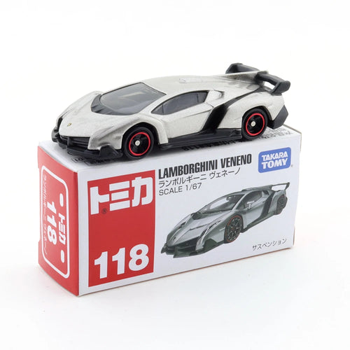 Takara Tomy Tomica No.118 Lamborghini Veneno Kit Miniature Car 1/67