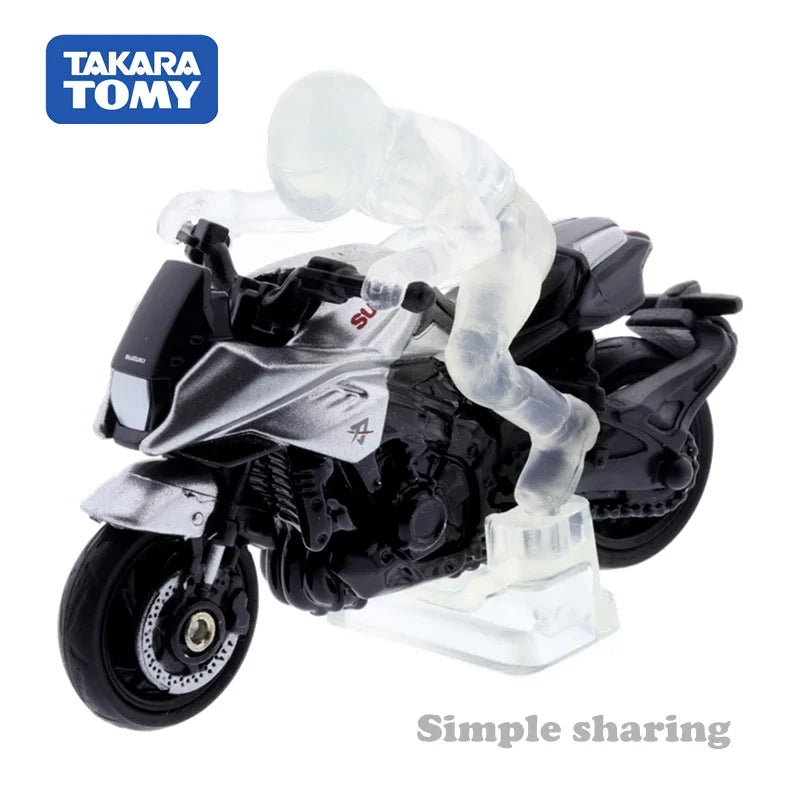 Takara Tomy Tomica No.19 Suzuki Katana Silver M. Driver Figure Scale