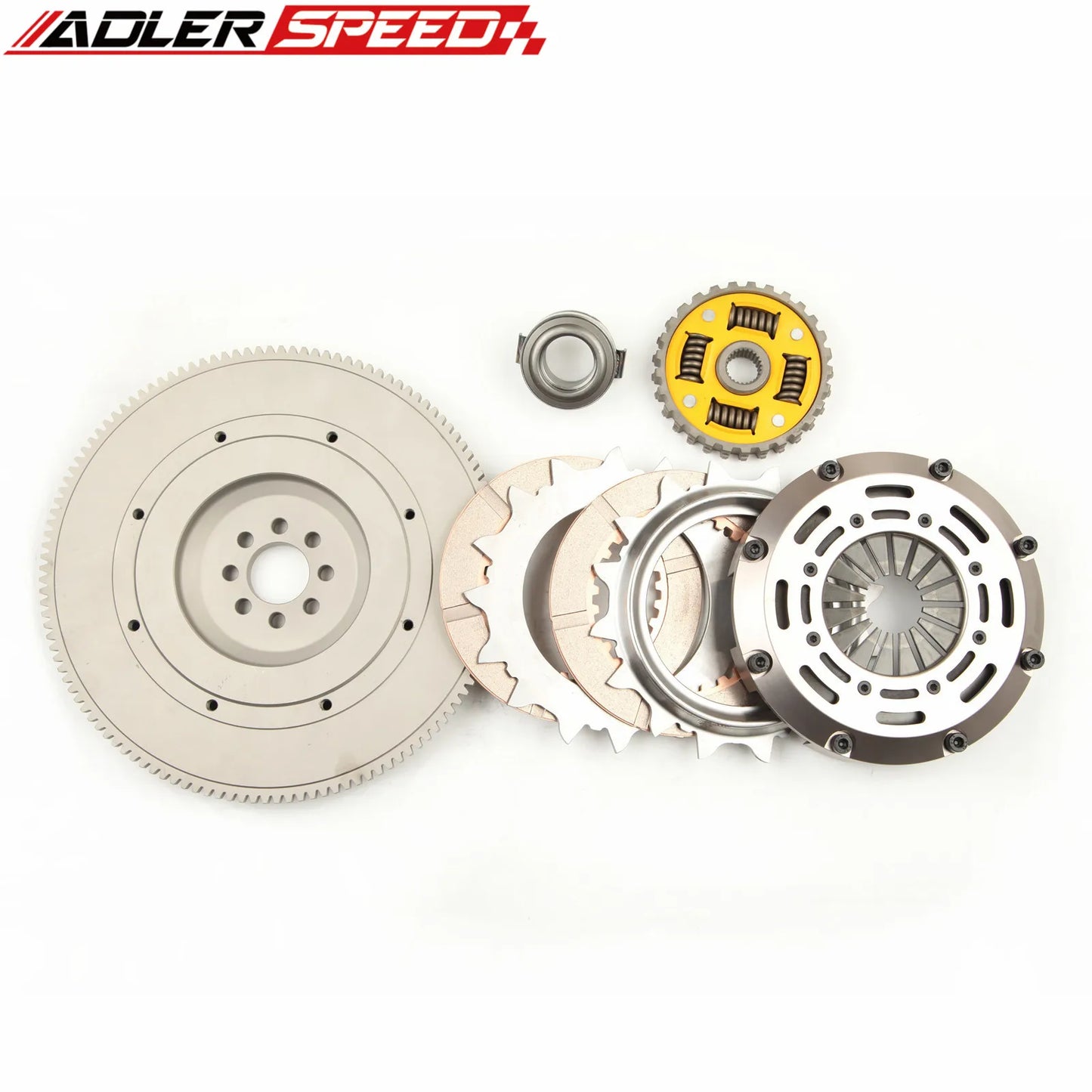 ADLERSPEED Racing & Street Clutch Twin Disc Kit For 2007-2020 NISSAN