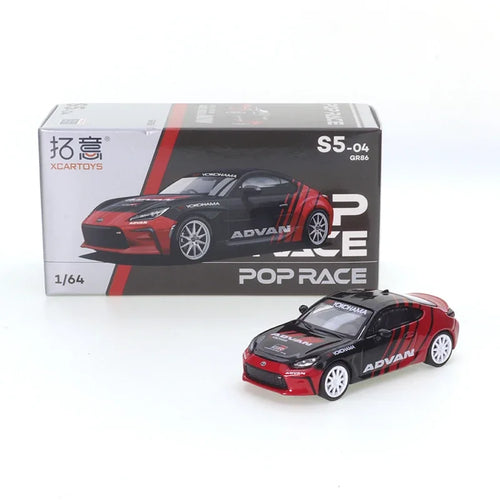 XCARTOYS POPRACE 1/64 Alloy Car Model Toy SKYLINE GT-R V8 NSX GT3