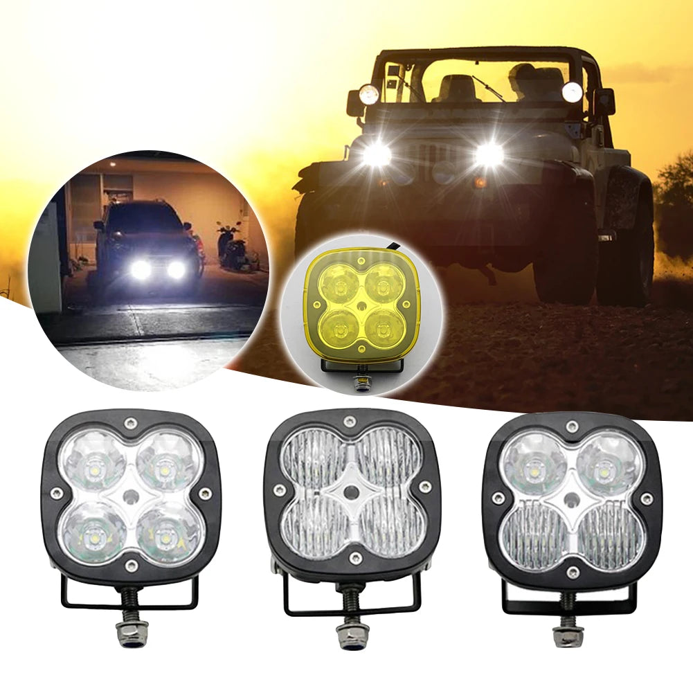 40w 2 in 1 Flood Spot Led Beam Combo Off Road Driving Led Work Lights