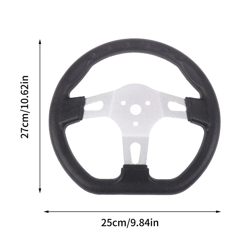 270mm Go Kart Steering Wheel Kart Parts Replacement For Go-Kart Buggy