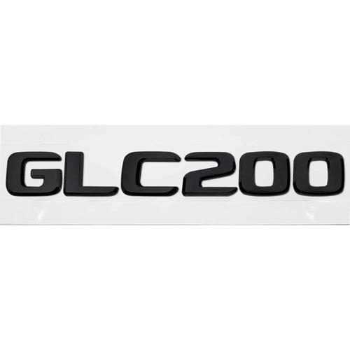 ABS Plastic GLC63 GLC200 GLC300 Trunk Rear Logo Badge Emblem Sticker