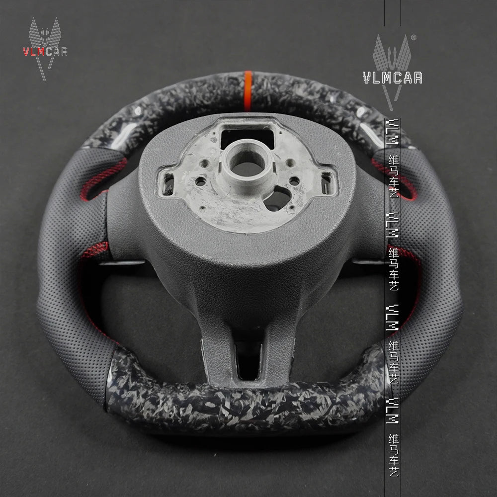 VLMCAR-Private Custom Carbon Fiber Steering Wheel for Volkswagen Golf