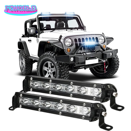 1PCS 18W 6 LED Light Bar DC 12-60V Off Road Led Light Bar Spot Light