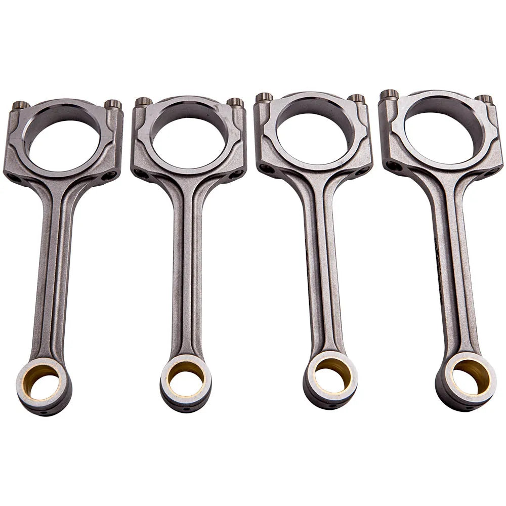 4x Steel Connecting Rods & Bolts for Honda GK5 L15B 142.5mm Conrod Con