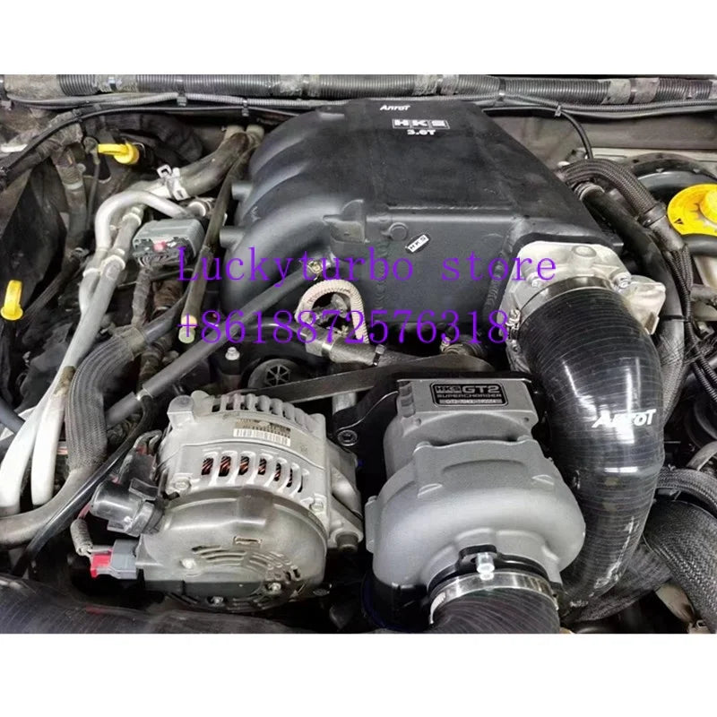 Supercharger kit is suitable for Wrangler 3.0L 3.6L 3.8L V6 naturally