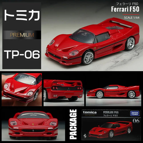 Takara Tomy Tomica Ferrari 1/62 Mini Diecast Alloy Model Car Toys