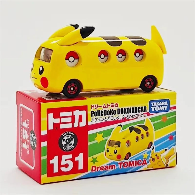 TAKARA TOMY Tomica No.151 Pokemon Pikachu Pokedoko Dokoikocar Bus