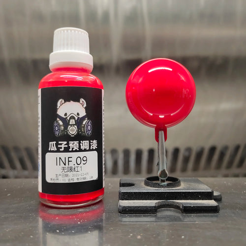 Red SAZABI Paint Pigment Spray Coating Airbrush Oiliness Model