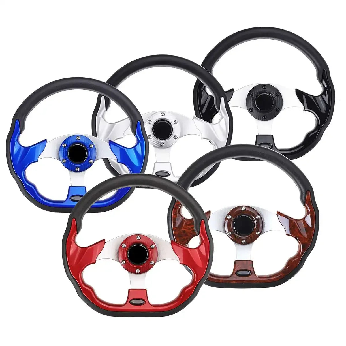 320mm Universal Car Racing Steering Wheel Aluminum Go-Kart Racing