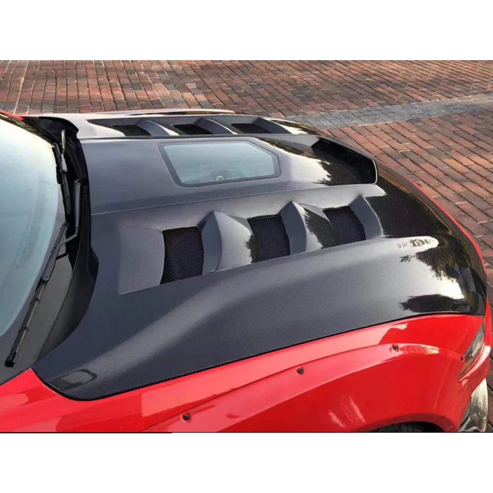 Suitable for Ford Mustang 2015-2017 Carbon Fiber Transparent Hood,