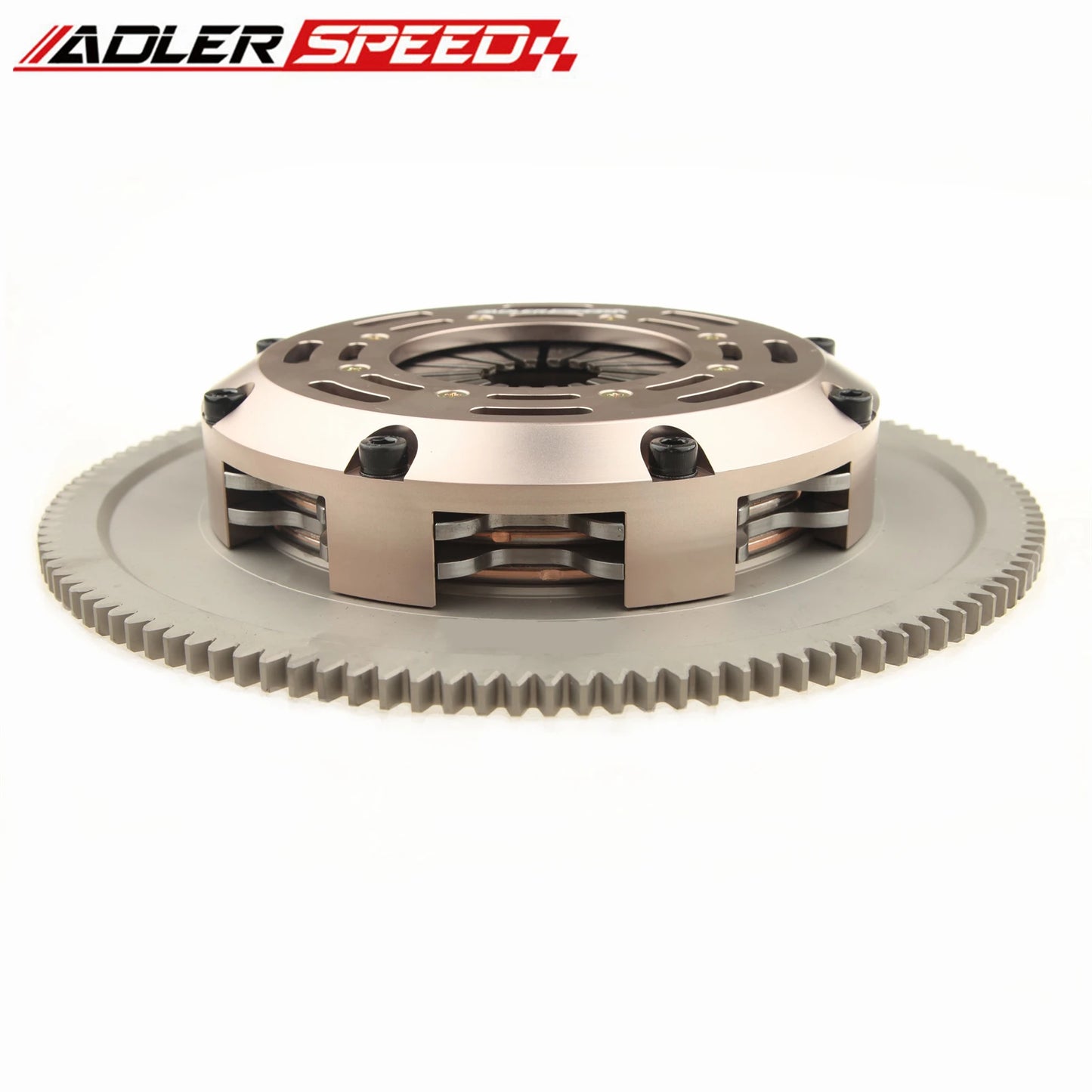 ADLERSPEED Racing Street Twin Disc Clutch Fits 04-18 Subaru WRX STI