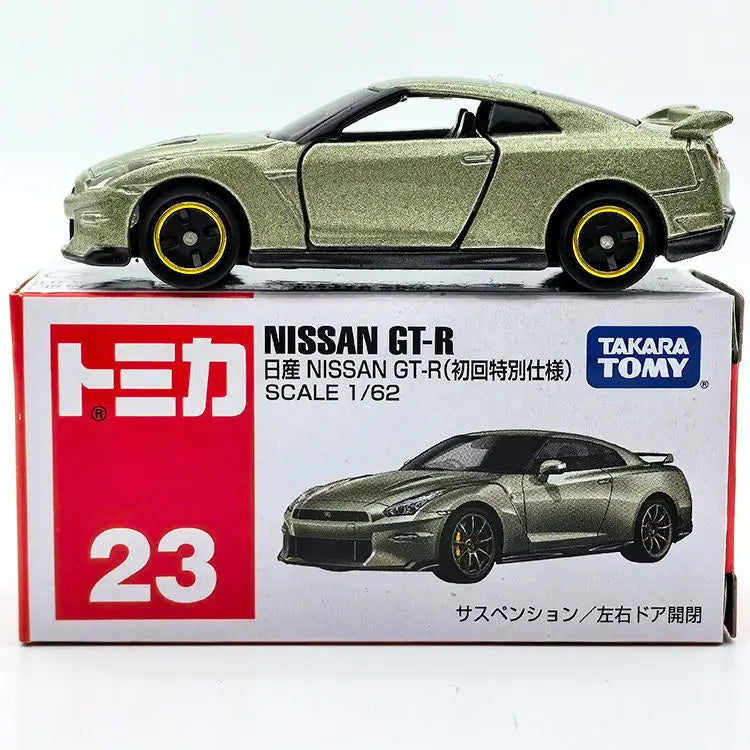 TAKARA TOMY Tomica 1/62 NO.23 Nissan GT-R Sports Car Mini Diecast