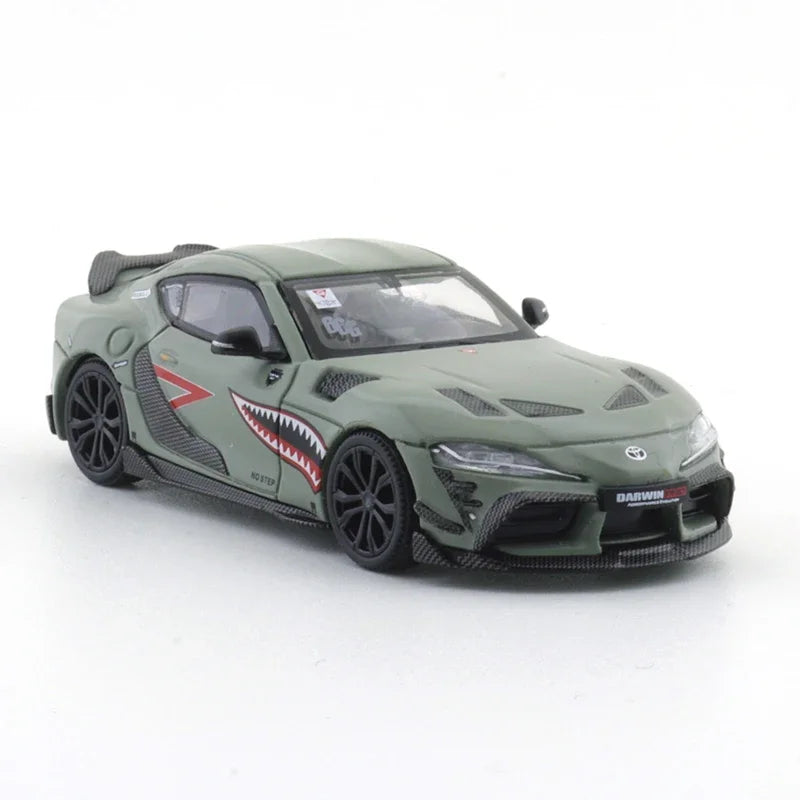 XCARTOYS POP RACE 1/64 NWB Supra A90-fighter Green Car Alloy Toys