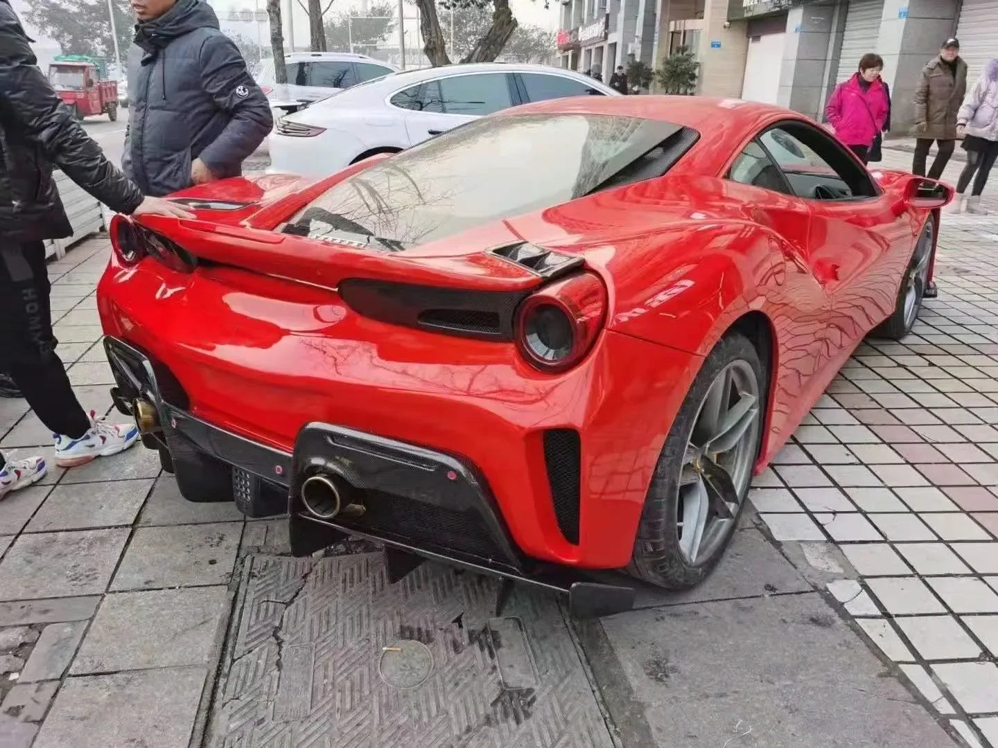 488 pista body kit for ferrari 488 GTB/spider upgrade Pista style