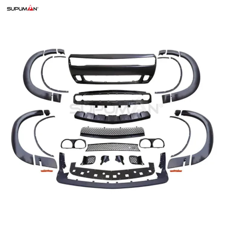 SUPUMAN ABS Performance Front bumper with fender flare kit for dodge