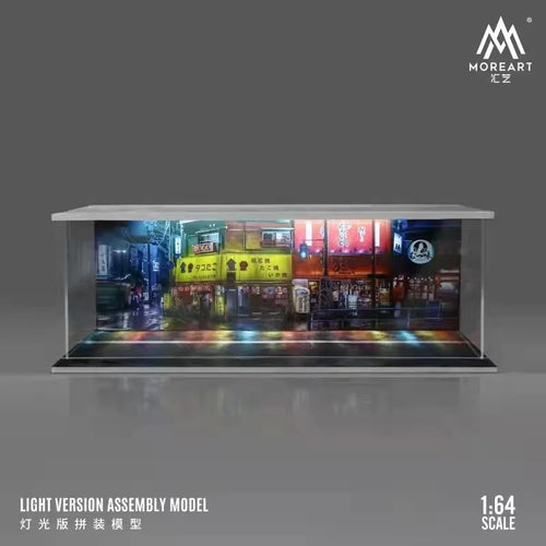 TimeMicro&MoreArt 1:64 Parking lot model scene 1:64 simulation alloy