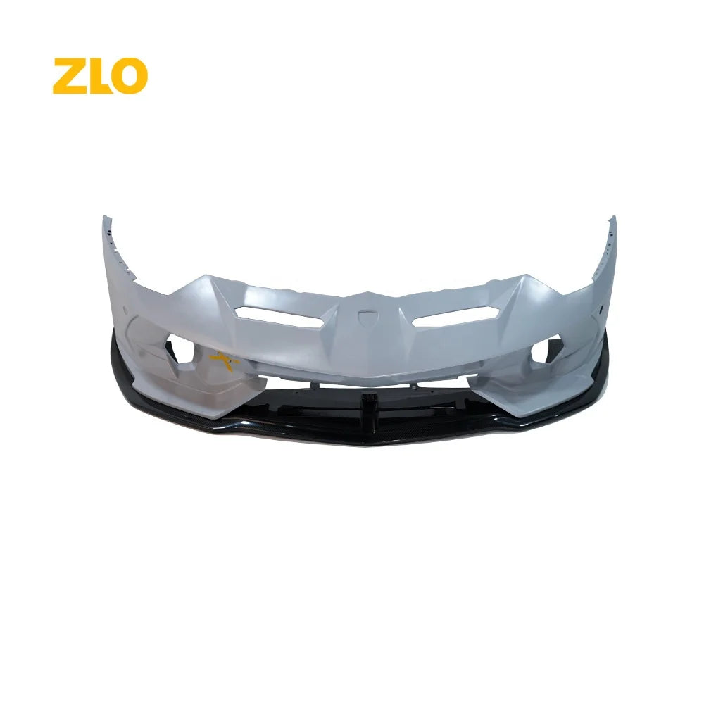 ZLO SVJ  Style Dry Carbon Fiber Bodykit  Bumper  Lip Spoiler Air Vents