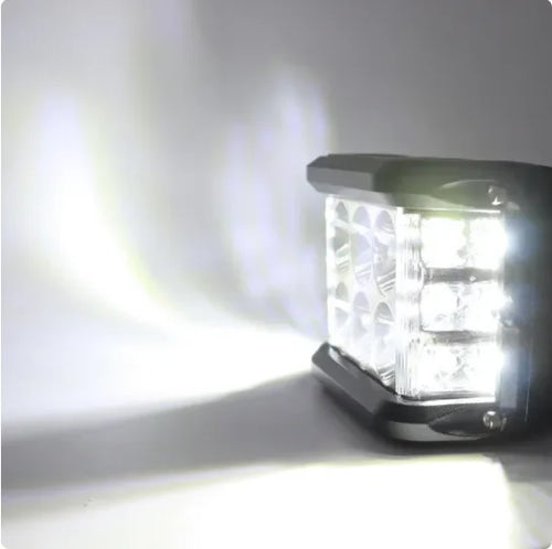 4"LED Work Light Dual Side Shooter Led light 45W Led Pod Off Road