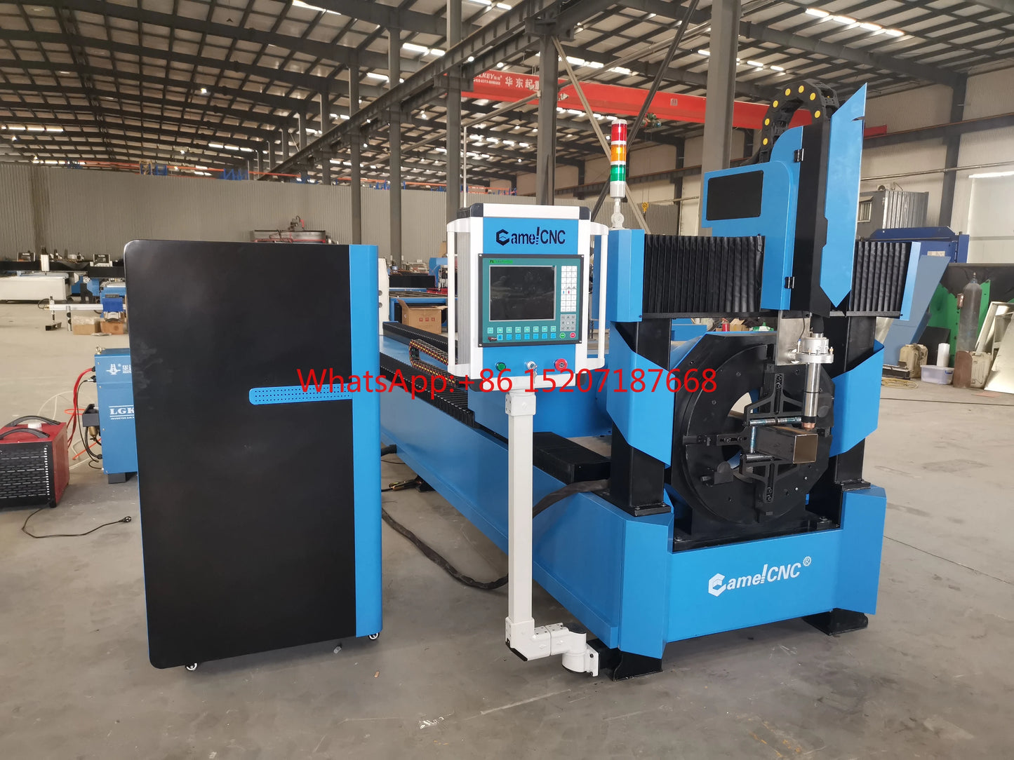 Tube Plasma cutters CA6000 Cnc Pipe Plasma Cutting Machine For cutting