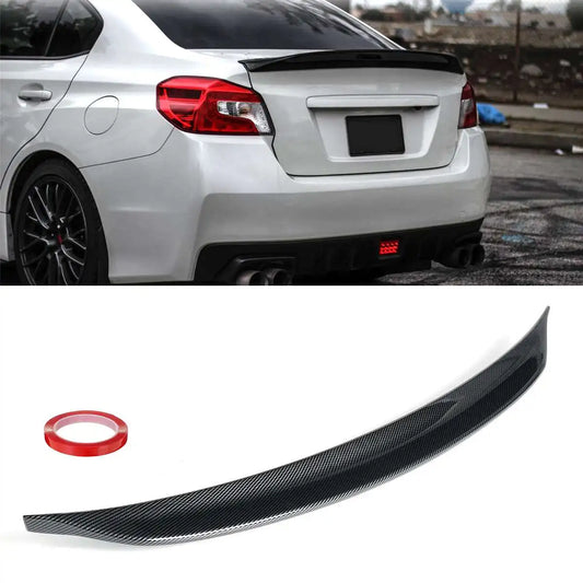 ABS Car Rear Trunk Spoiler Lip Boot Wing Lip Extension Rear Tail Wing