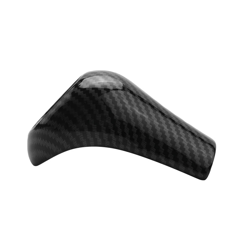 5X Carbon Fiber Gear Shift Knob Cover For Mercedes-Benz W204 W212 A C