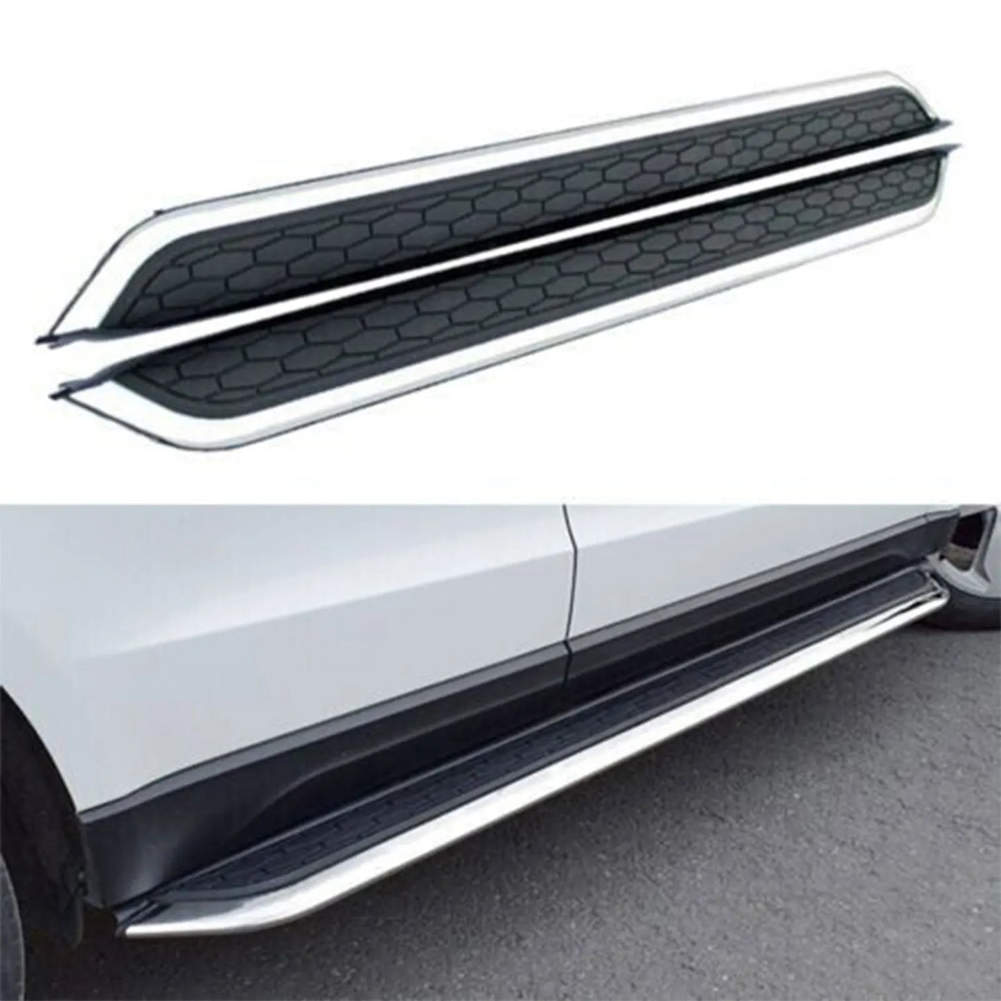 2PC Running Board Fits For Subaru Outback Wilderness 2022 2023 2024