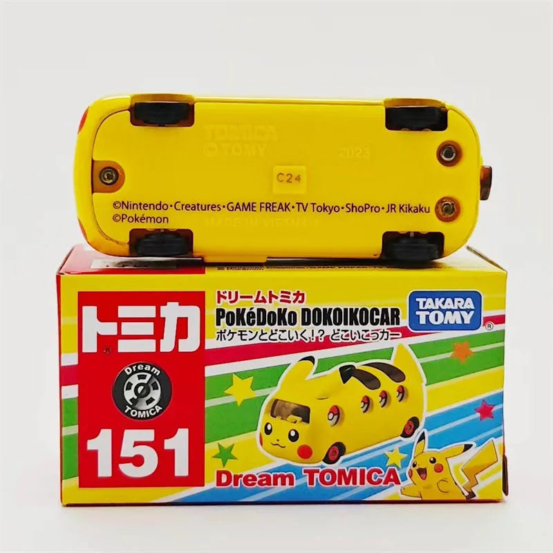 TAKARA TOMY Tomica No.151 Pokemon Pikachu Pokedoko Dokoikocar Bus