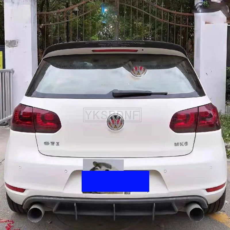 ABS Car Rear Roof Spoiler Window Trunk Wings for Volkswagen VW Golf 6