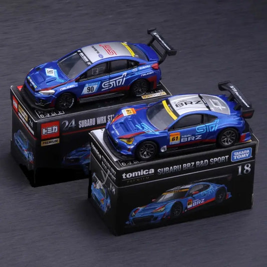 Takara TOMY Subaru STI BRZ IMPREZA WRX Alloy Track Sports Car Model