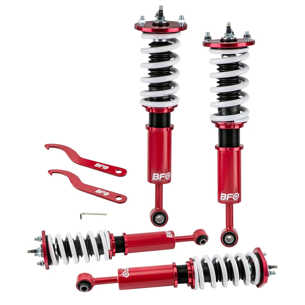 24 Ways Adjustable Damper Force Coilover Lowering Kit For Lexus GS300