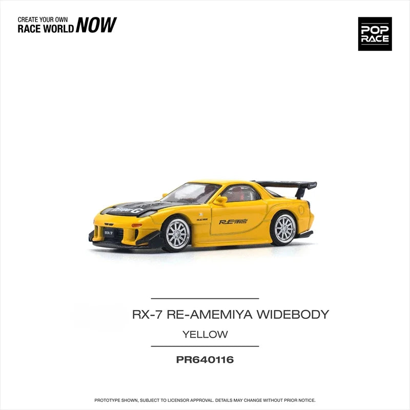 **Pre-order **Xcartoys x POP RACE 1:64 RX-7 Mk3 FD3S RE Amemiya Model