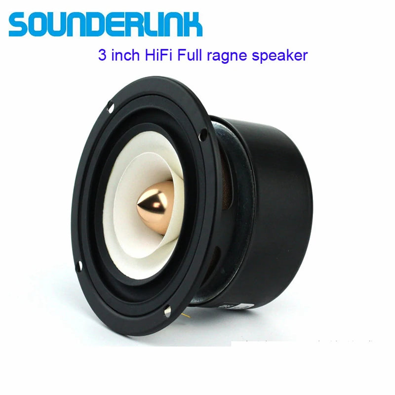 2PCS/LOT Sounderlink 3'' Full Range frequency Speaker 3 inch 90MM unit