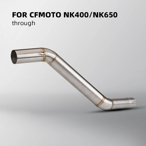 Slip On For CFMOTO NK400 NK650 NK 650 Elbow 51mm Motorcycle Exhaust