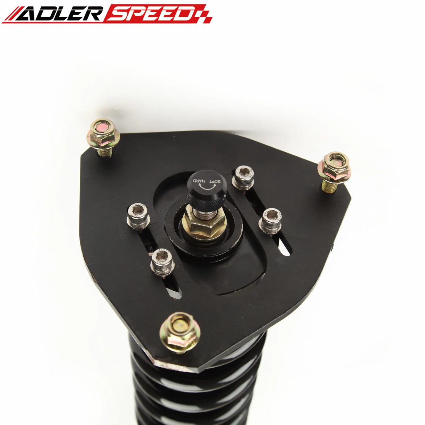 ADLERSPEED 32 Way Adjustable Coilover Lowering Suspension Kit For