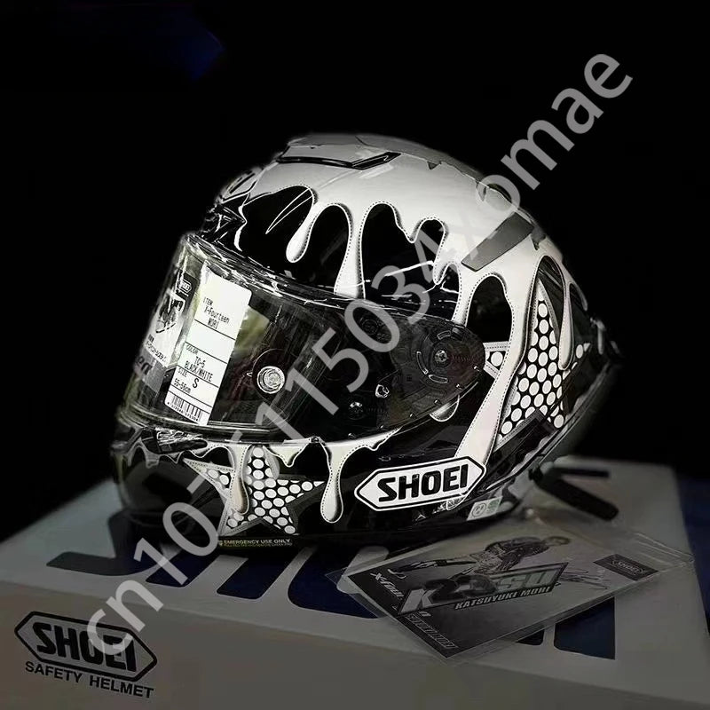 SHOEI X-14 Helmet MORI TC-5 X-Fourteen X-Spirit III Full Face Helmet