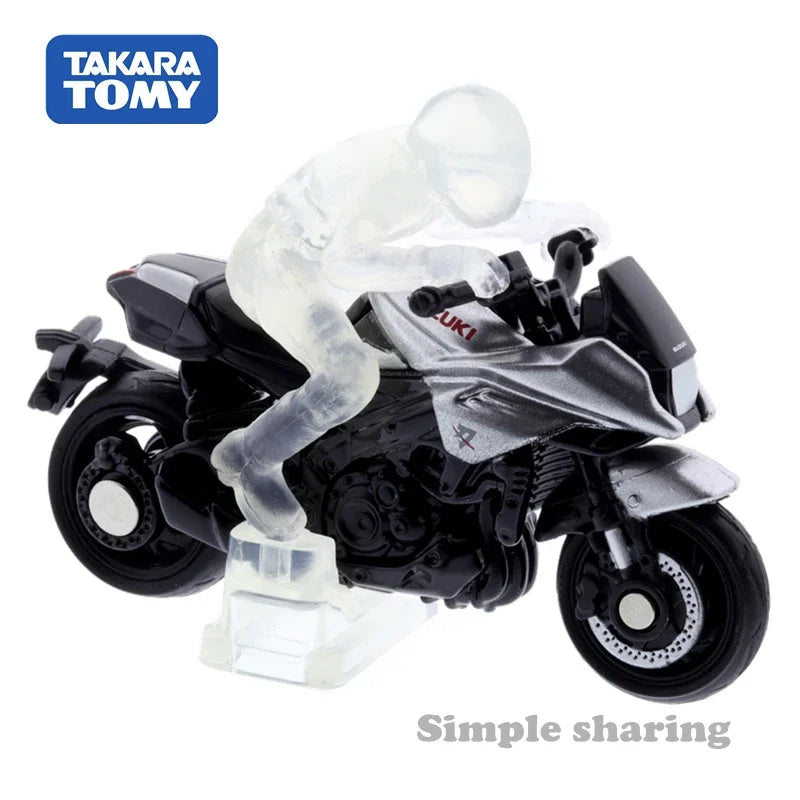 Takara Tomy Tomica No.19 Suzuki Katana Silver M. Driver Figure Scale