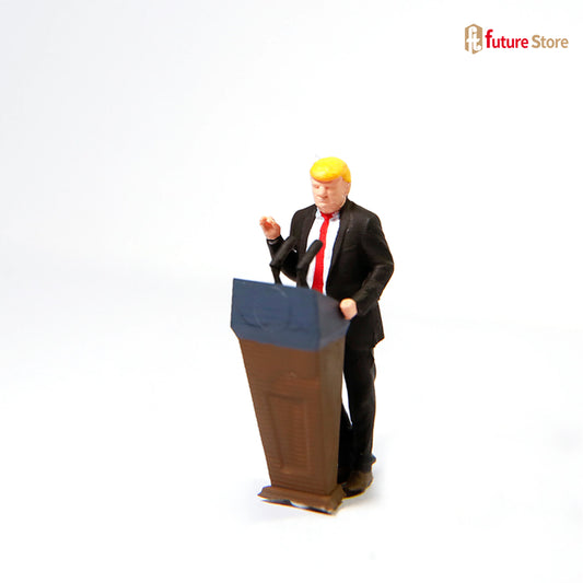 1/87 1/64 1/43 L010 Trump Speech Scene Miniatures Male Figures Diorama