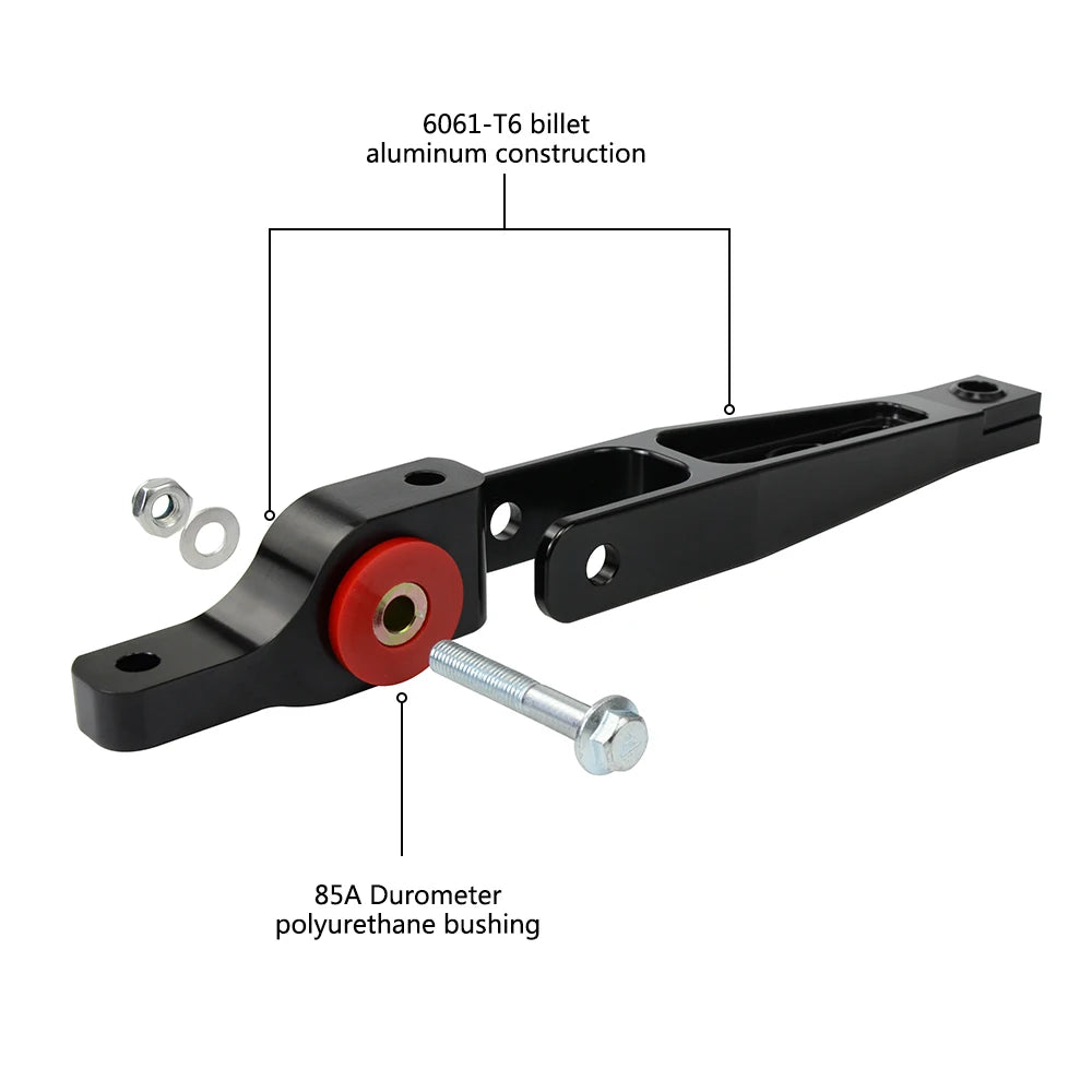 LIZHI- Spherical Pendulum Mount + Billet MQB Dogbone Mount Insert For