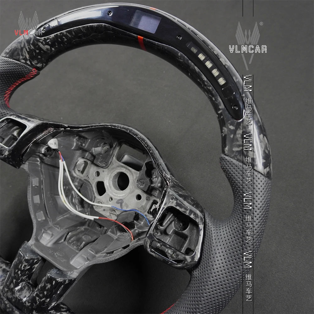 VLMCAR-Private Custom Carbon Fiber Steering Wheel for Volkswagen Golf